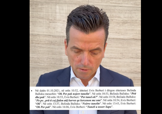 Përgjimet/ Shehaj: Balluku të japë dorëheqjen dhe të tregojë se kush e kërcënon