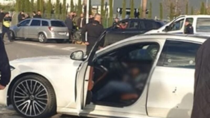 VIDEO/ Dalin pamjet e ekzekutimit mafioz në Rinas, autori i afrohet Gilmando Danit dhe e qëllon me breshëri